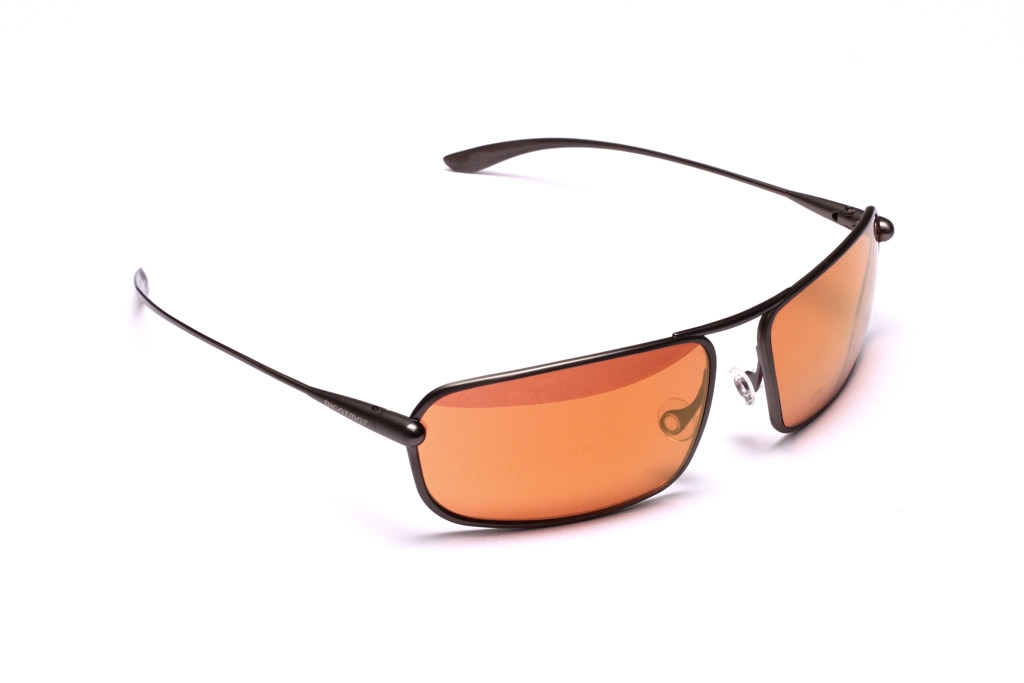 Meso - Gunmetal Titanium Frame Gold Mirror Copper/Brown Photochromic Sunglasses