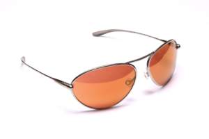 Bigatmo Tropo pilot sunglasses with copper brown photochromic lenses