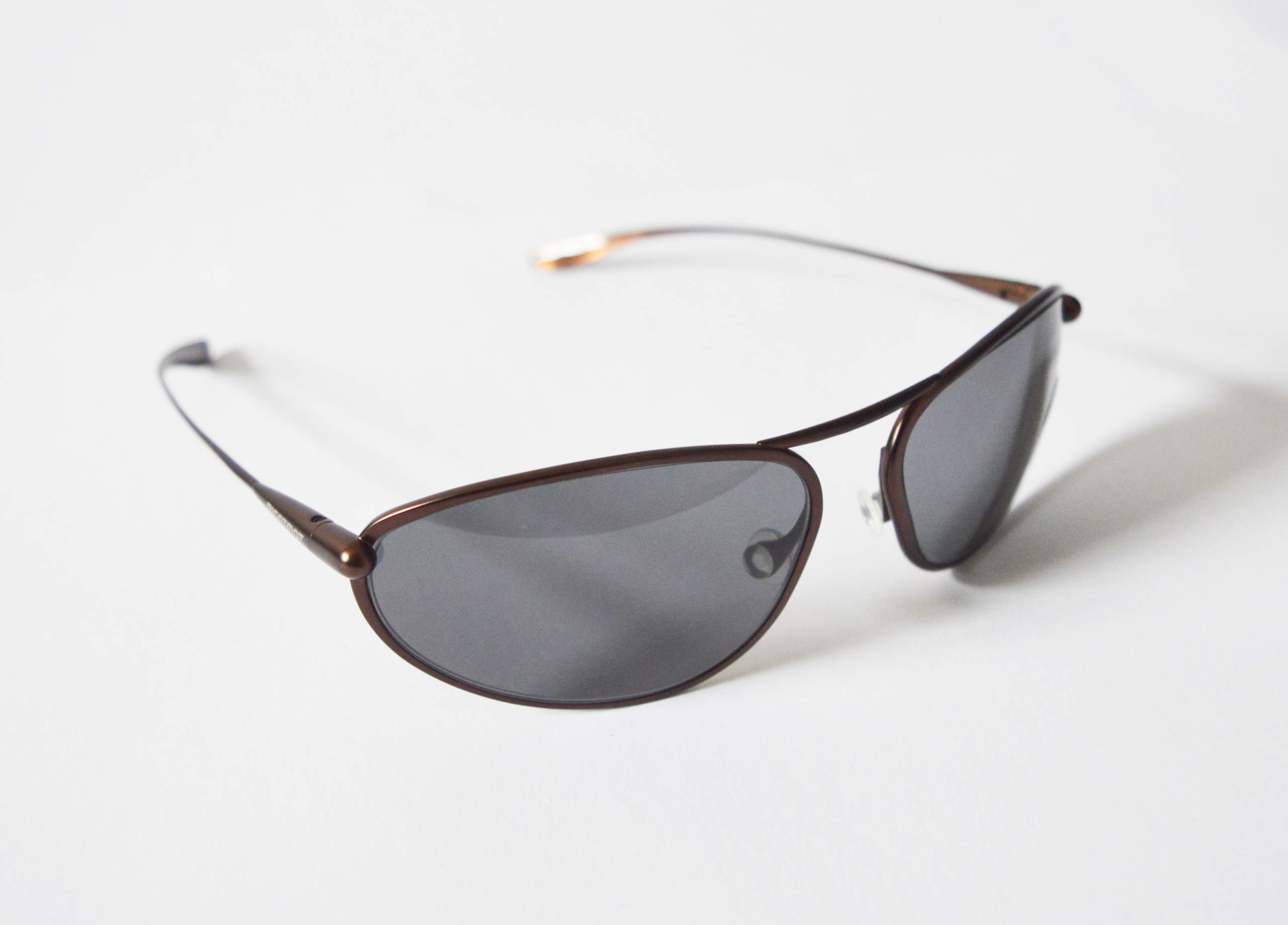 Exo - Brunello Titanium Frame High-Contrast Sunglasses